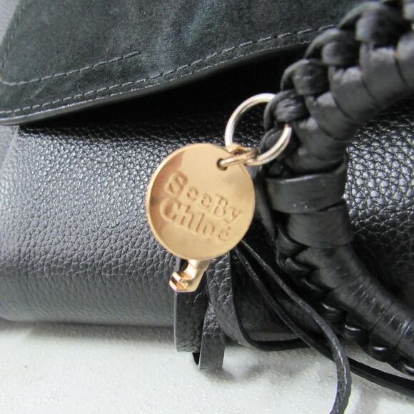 See By Chloe Joan Small Shoulder Bag in Black - Picture 12 of 12